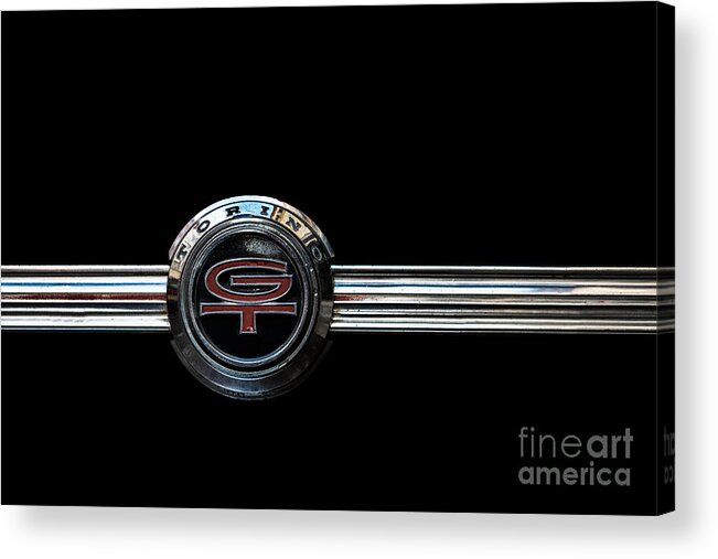Ford Acrylic Print featuring the photograph Ford Torino G.T.390 by Hannes Cmarits