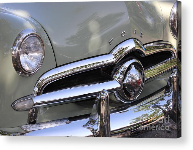 Ford Acrylic Print featuring the photograph Ford Vintage by Alice Terrill