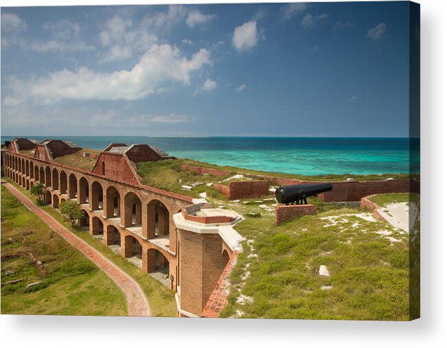Under Construction Acrylic Print featuring the photograph Fort Jefferson - Dry Tortugas National Park by Doug McPherson