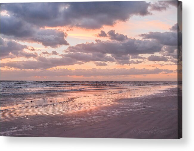 St Augustine Acrylic Print featuring the photograph Gentle daybreak by Stacey Sather