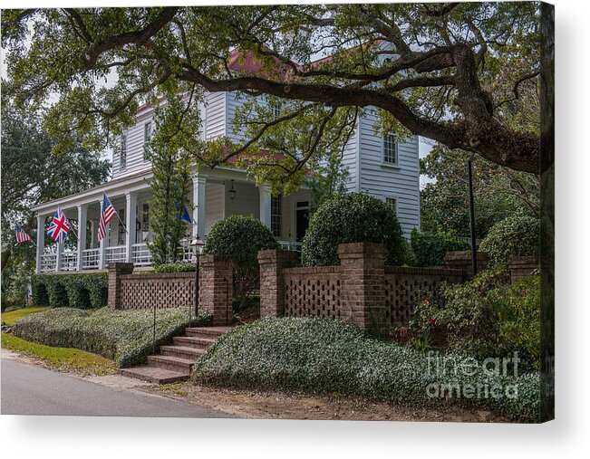 Home Acrylic Print featuring the photograph Georgetown Home by Dale Powell