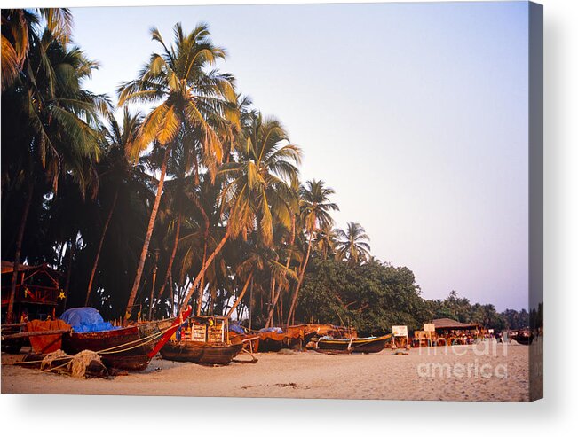 India Acrylic Print featuring the photograph Goa India by THP Creative