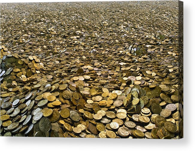 Corporate Business Acrylic Print featuring the photograph Goldcountry2 by H-Gall