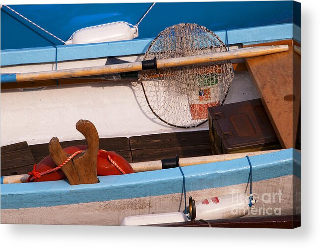 Boat Acrylic Print featuring the photograph Gone Fishing by Brenda Kean