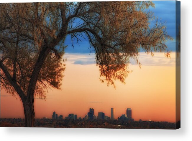 Denver Acrylic Print featuring the photograph Good Morning Denver by Darren White