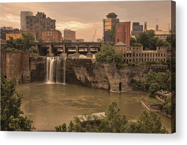 Early Morning Acrylic Print featuring the photograph Good Morning Rochester by Hany J