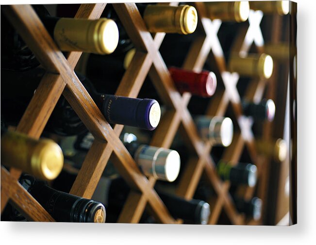Alcohol Acrylic Print featuring the photograph Gradevin by Yangwenshuang