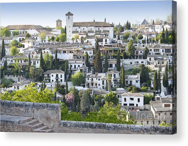 Granada Acrylic Print featuring the photograph Granada Spain by Jean Gill