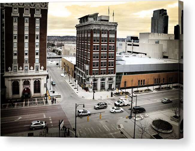 City Acrylic Print featuring the photograph Grand Rapids 12 by Scott Hovind
