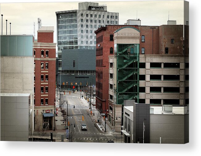 City Acrylic Print featuring the photograph Grand Rapids 18 by Scott Hovind