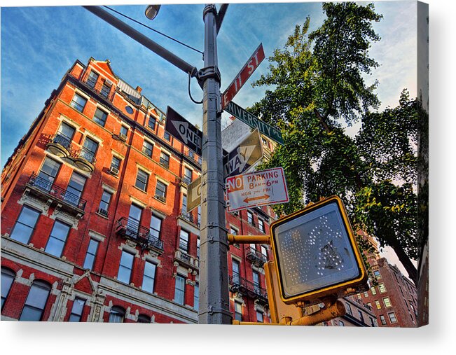 'greenwich Village Acrylic Print featuring the photograph Greenwich Village Corner by Jeffrey Friedkin