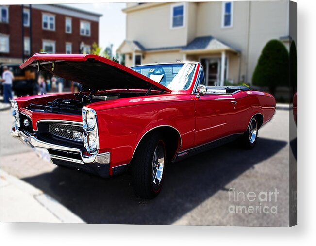 Gto Acrylic Print featuring the photograph GTO by Kevin Fortier