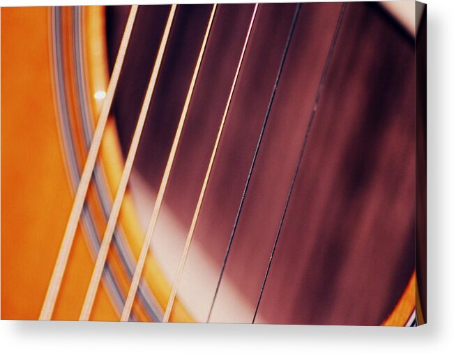 Guitar Acrylic Print featuring the photograph Guitar One by A K Dayton