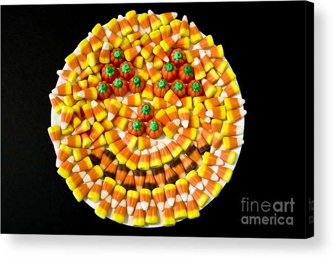 Halloween Acrylic Print featuring the photograph Halloween Candy by Anthony Sacco