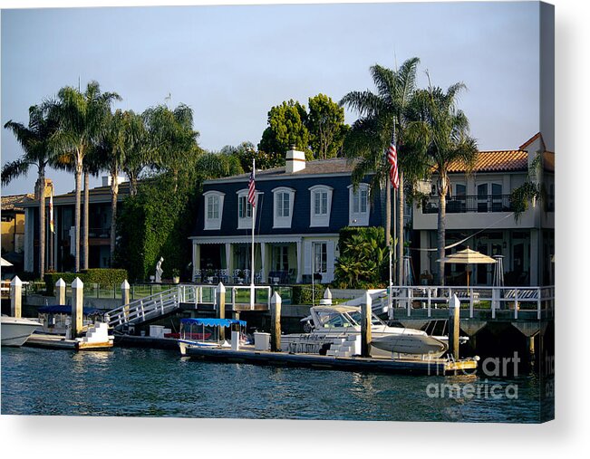 Harbor Acrylic Print featuring the photograph Harbor View by Loretta Jean Photography