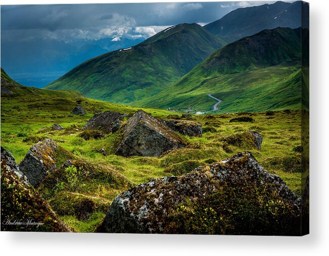 Pass Acrylic Print featuring the photograph Hatcher's Pass by Andrew Matwijec