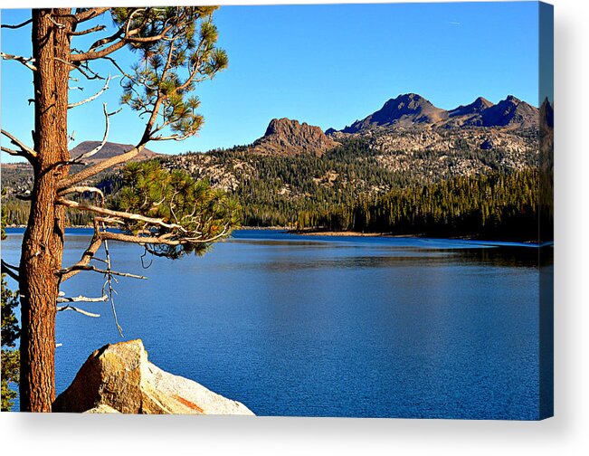 Lakes Acrylic Print featuring the photograph High Sierra Gem by Lynn Bawden