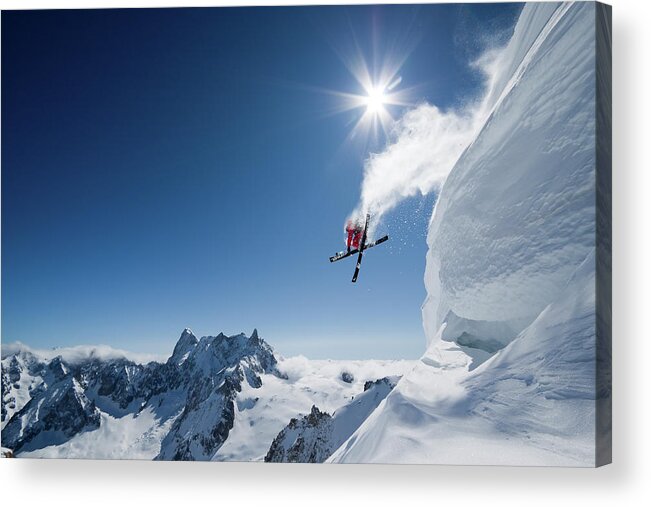 Action Acrylic Print featuring the photograph Higher by Tristan Shu