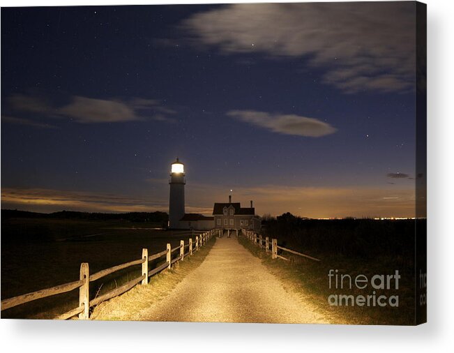 Highland Light Acrylic Print featuring the photograph Highland Light North Truro by Amazing Jules
