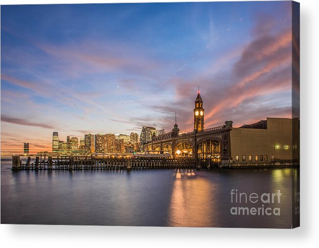 Hoboken Acrylic Print featuring the photograph Home to Hoboken by Stacey Granger