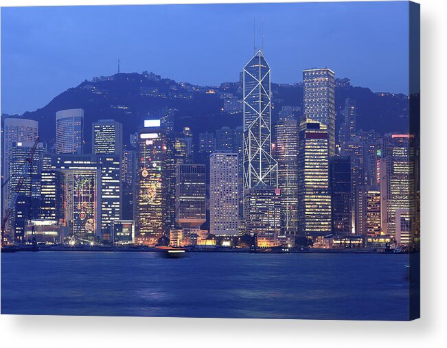 New Territories Acrylic Print featuring the photograph Hong Kong by Real444