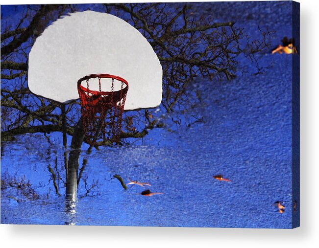 Basketball Acrylic Print featuring the photograph Hoop Dreams by Jason Politte