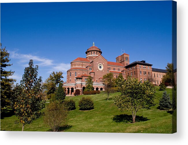 Monasteries Acrylic Print featuring the photograph Immaculate Conception Monastery by Sandy Keeton
