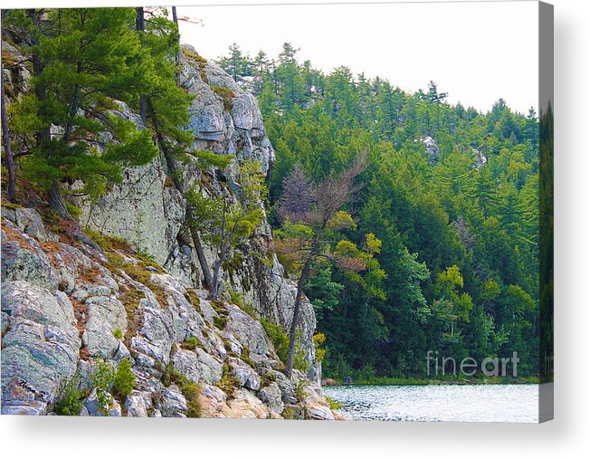 Canada Acrylic Print featuring the photograph Indian Head in Killarney by Nina Silver