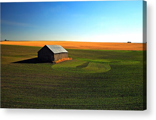 Barn Acrylic Print featuring the photograph Infinity by Pam Colander