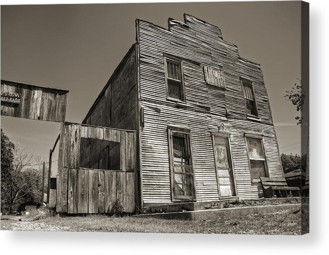 Ingalls Acrylic Print featuring the photograph Ingalls Hotel II by Ricky Barnard