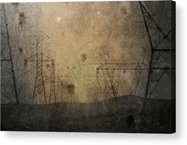 Power Acrylic Print featuring the photograph Injection by Mark Ross