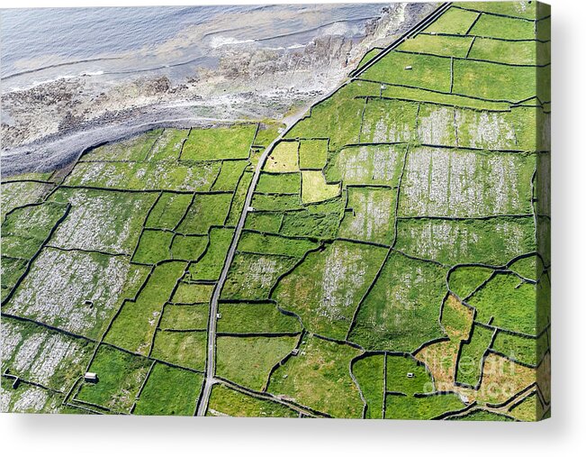 Walls Acrylic Print featuring the photograph Irish Stone Walls by Juergen Klust