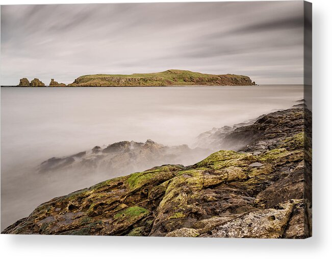 Isle Of Muck Acrylic Print featuring the photograph Isle of Muck by Nigel R Bell