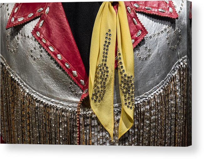 Nashville Acrylic Print featuring the photograph Jacket and Scarf by Glenn DiPaola