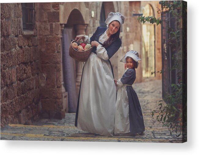 Portrait Acrylic Print featuring the photograph Jaffa by Evgeny Loza