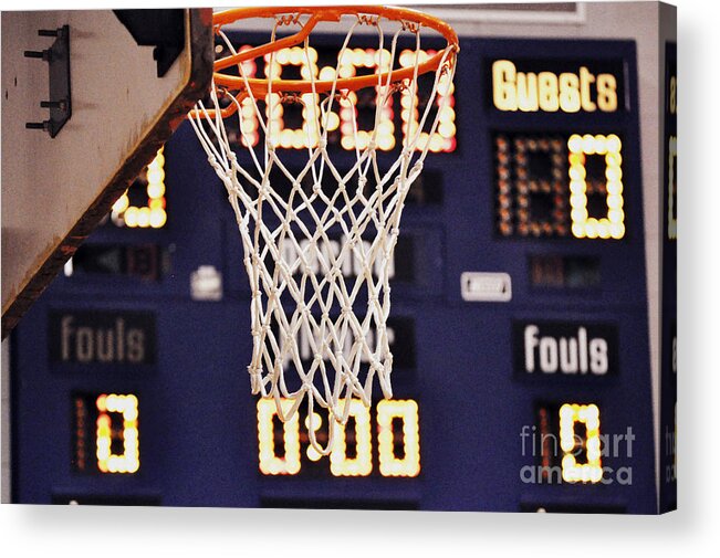 Basketball Acrylic Print featuring the photograph Jan 12 by Anjanette Douglas