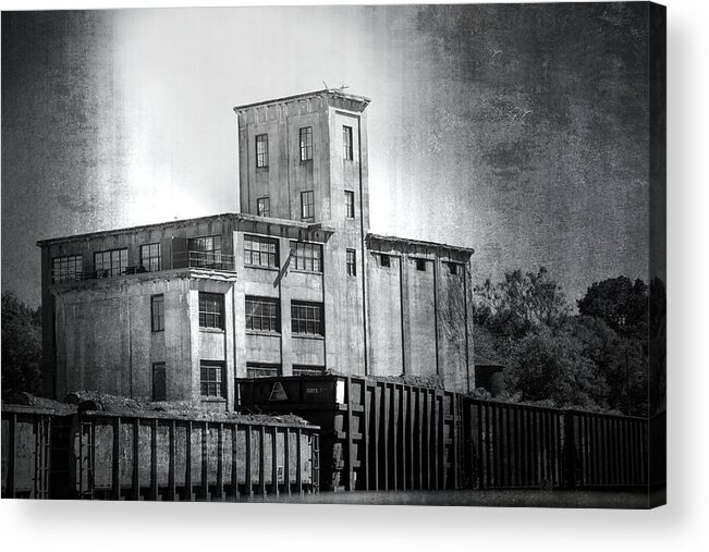 Juliette Mill Acrylic Print featuring the photograph Juliette Mill II by Mark Andrew Thomas