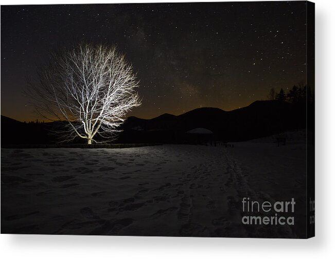 Kancamagus Scenic Byway Acrylic Print featuring the photograph Kancamagus Scenic Byway - Sugar Hill Scenic Vista New Hampshire USA by Erin Paul Donovan