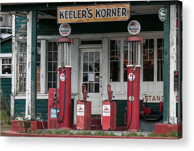 National Register Of Historic Places Acrylic Print featuring the photograph Keeler's Korner III by E Faithe Lester