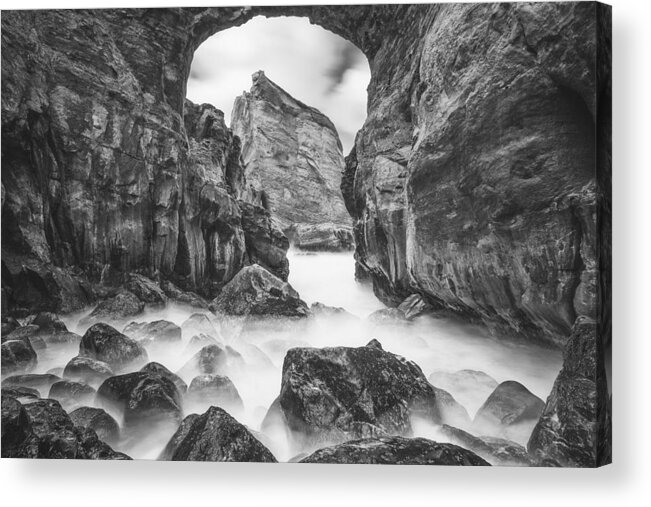 Oregon Acrylic Print featuring the photograph Kehole Arch by Darren White