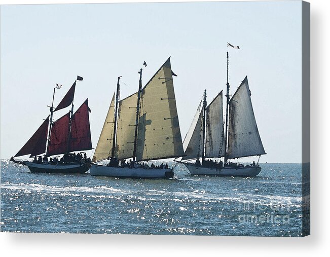 Key West Acrylic Print featuring the photograph Key West Historic Navel Blockade by Janis Lee Colon