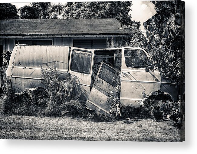 Americana Acrylic Print featuring the photograph Kilauea Junker by Robert FERD Frank