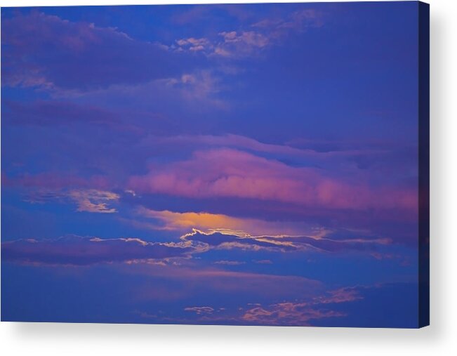 Cloud Acrylic Print featuring the photograph Kiss The Sky by Greg Wells