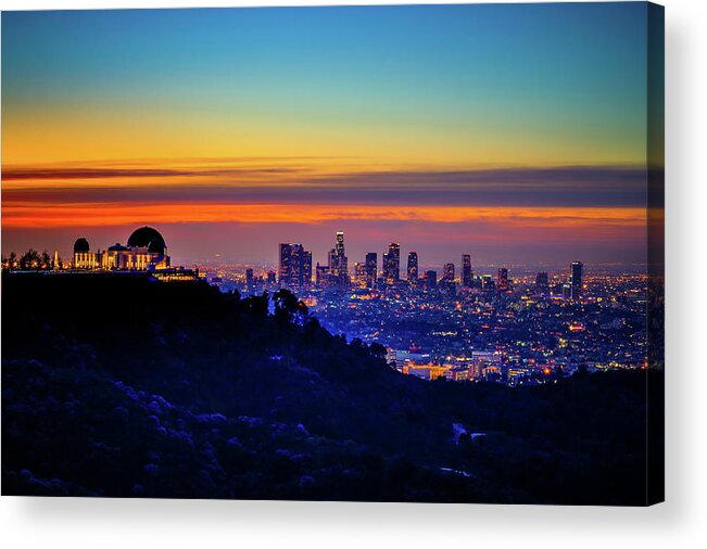 Tranquility Acrylic Print featuring the photograph La Sunrise Light by Albert Valles