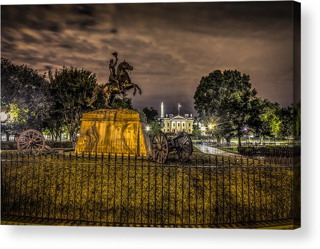 Lafayette Acrylic Print featuring the photograph Lafayette Park by David Morefield