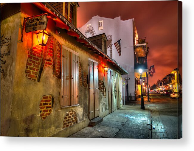 2014 Acrylic Print featuring the photograph Lafitte's Blacksmith Shop by Tim Stanley