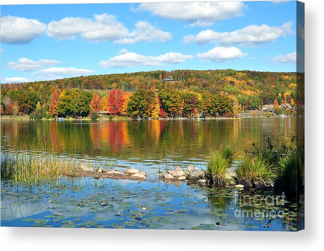 Lake Antoine Acrylic Print featuring the photograph Lake Antoine by Gwen Gibson