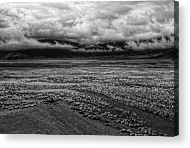 Lake Acrylic Print featuring the photograph Lake Isabella Drought by Hugh Smith
