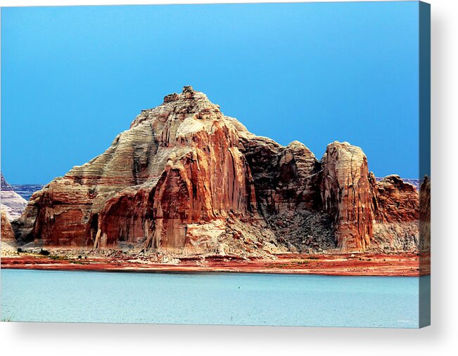 Utah Acrylic Print featuring the photograph Lake Powell Utah by Tom Prendergast