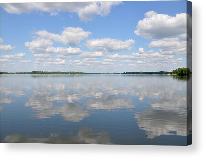 Lake Acrylic Print featuring the photograph Lake Reflection by Todd Hartzo